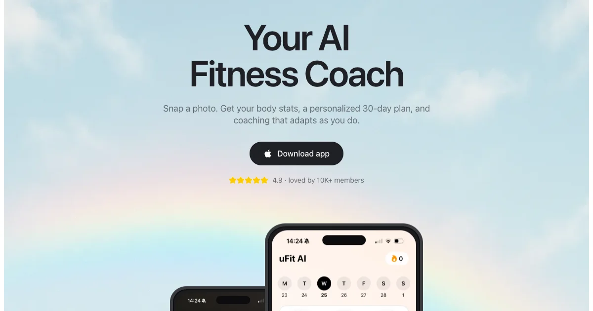 uFit AI APP - Gym & Fitness App